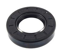 sourcing map Joint d'Étanchéité d'Arbre Joint Huile Arbre Rotatif Métrique 35x62x12mm TC Double Lèvres en Caoutchouc, Noir