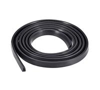 sourcing map Joint en U pour garniture de bord - Feuille de protection en silicone noir - Pour bord de 0,1 à 1,5 mm de long