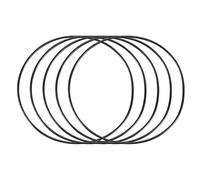 sourcing map Joint Torique 105mm OD 101mm ID 2mm Largeur Métrique Nitrile Caoutchouc Joint Étanchéité Paquet de 5