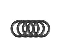 sourcing map Joint Torique 14mm OD 10mm ID 2mm Largeur Métrique Nitrile Caoutchouc Joint d'Étanchéité Joint Paquet 100