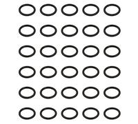 sourcing map Joint Torique 16.5mm OD 12.5mm ID 2mm Largeur Métrique Nitrile Caoutchouc Joint Étanchéité Paquet de 30