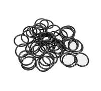 sourcing map Joint Torique 17mm OD 14mm ID 1.5mm Largeur Métrique Nitrile Caoutchouc Joint Étanchéité Paquet de 50