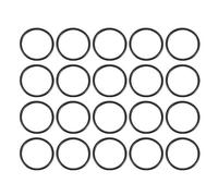 sourcing map Joint Torique 21mm OD 18mm ID 1.5mm Largeur Métrique Nitrile Caoutchouc Joint Étanchéité Paquet de 20
