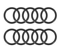 sourcing map Joint Torique 24.3mm OD 19mm ID 2.65mm Largeur Métrique Nitrile Caoutchouc Joint Étanchéité Paquet de 10