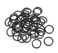 sourcing map Joint Torique 25mm OD 20.2mm ID 2.4mm Largeur Métrique Nitrile Caoutchouc Joint Étanchéité Paquet de 50