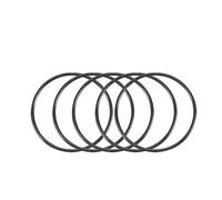 sourcing map Joint Torique 25mm OD 23mm ID 1mm Largeur Métrique Nitrile Caoutchouc Joint Étanchéité Paquet 100