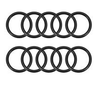 sourcing map Joint Torique 33.3mm OD 28mm ID 2.65mm Largeur Métrique Nitrile Caoutchouc Joint Étanchéité Paquet de 10