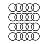 sourcing map Joint Torique 38mm OD 31mm ID 3.5mm Largeur Métrique Nitrile Caoutchouc Joint Étanchéité Paquet de 20