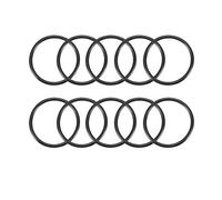 sourcing map Joint Torique 46×40×3mm(OD×ID×l) Nitrile Caoutchouc 10Pcs | Métrique, Joint Étanchéité