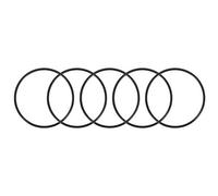 sourcing map Joint Torique 50mm OD 46mm ID 2mm Largeur Métrique Nitrile Caoutchouc Joint Étanchéité Paquet de 5