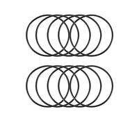 sourcing map Joint Torique 55mm OD 51mm ID 2mm Largeur Métrique Nitrile Caoutchouc Joint Étanchéité Paquet de 10