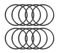 sourcing map Joint Torique 58mm OD 52mm ID 3mm Largeur Métrique Nitrile Caoutchouc Joint Étanchéité Paquet de 10