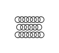 sourcing map Joint Torique 5mm OD 3mm ID 1mm Largeur Métrique Nitrile Caoutchouc Joint Étanchéité Paquet de 20