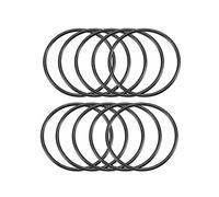 sourcing map Joint Torique 65mm OD 58mm ID 3mm Largeur Métrique Nitrile Caoutchouc Joint Étanchéité Paquet de 10