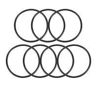 sourcing map Joint Torique 65mm OD 59mm ID 3mm Largeur Métrique Nitrile Caoutchouc Joint Étanchéité Paquet de 7