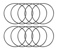 sourcing map Joint Torique 65mm OD 62mm ID 1.5mm Largeur Métrique Nitrile Caoutchouc Joint Étanchéité Paquet de 10