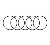 sourcing map Joint Torique 68mm OD 63.2mm ID 2.4mm Largeur Métrique Nitrile Caoutchouc Joint Étanchéité Paquet de 5