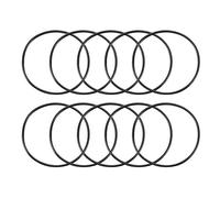 sourcing map Joint Torique 68mm OD 63mm ID 2.5mm Largeur Métrique Nitrile Caoutchouc Joint Étanchéité Paquet de 10