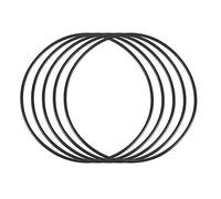 sourcing map Joint Torique 85mm OD 81mm ID 2mm Largeur Métrique Nitrile Caoutchouc Joint Étanchéité Paquet de 5