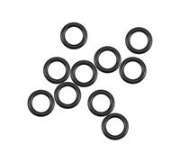 sourcing map Joint Torique 9.6mm OD 6mm ID 1.8mm Largeur Métrique Nitrile Caoutchouc Joint Étanchéité Paquet de 10