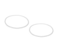 sourcing map Joints toriques Apte 10 Pouces Filtre à eau Boîtier 87 x 4mm Silicone Remplacement Joints toriques Blanc Paquet de 2