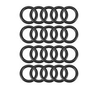 sourcing map Joints toriques en caoutchouc nitrile 16 mm OD 11 mm ID 2,5 mm de largeur, joint d'étanchéité métrique, lot de 20