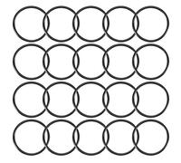 sourcing map Joints toriques en caoutchouc nitrile 27,08 mm OD 23,52 mm ID 1,78 mm de largeur, joint d'étanchéité métrique, paquet de 20