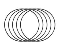 sourcing map Joints toriques en caoutchouc nitrile 50 mm OD 48 mm ID 1 mm de largeur, joint d'étanchéité métrique, lot de 30