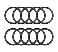 sourcing map Joints Toriques en Nitrile Caoutchouc 34mm OD 27mm ID 3.5mm Largeur Métrique Nitrile Caoutchouc Joint Étanchéité Paquet de 10
