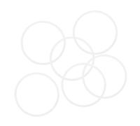 sourcing map Joints toriques en silicone 45mm OD 41mm ID 2mm Largeur Joint d'étanchéité VMQ pour réparation tuyaux vannes compresseur Blanc 6Pcs