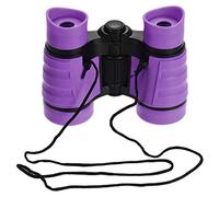 sourcing map Jumelles 4x30 Compact Pliable Jumelles Antichoc avec Cou Sangle pour Oiseau Observation Randonnée Camping Violet