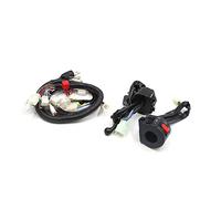 Sourcing Map Kit de commutateurs de clignotant pour guidon de moto Suzuki GN125 avec faisceau de câbles