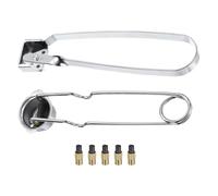 sourcing map Kit d'outils de soudage et de coupe 7 pièces, 2 allumeurs et 5 pierres pour le soudage des métaux et activités de plein air