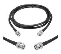 sourcing map KMR/LMR240 Câble coaxial BNC 50 Ohm 1,2 m BNC mâle vers mâle à faible perte Câble d'extension d'antenne pour modem radio RF Générateur de signal Atténuateur