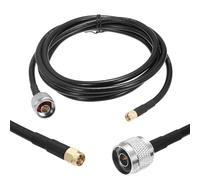 sourcing map KMR/LMR240 Câble d'extension coaxial 50 ohm SMA mâle vers type N mâle RF à faible perte avec connecteur pour utilisation radio 3G 4G 5G LTE Ham WiFi GPS RF