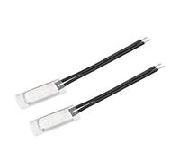sourcing map KSD9700 Thermostat 130℃ N.C 5A interrupteur température bimétallique Métal 2Pcs Interrupteur thermique