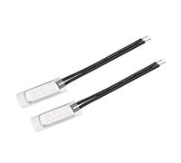 sourcing map KSD9700 Thermostat 150℃ N.C 10A Contacteur température bimétallique Métal 2Pcs Interrupteur thermique