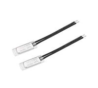 sourcing map KSD9700 Thermostat 40°C N.O 5A interrupteur température bimétallique Métal 2Pcs Interrupteur thermique
