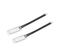 sourcing map KSD9700 Thermostat 95°C N.O 5A interrupteur température bimétallique Métal 2Pcs Interrupteur thermique
