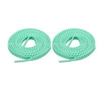 sourcing map Lacets plats de 140 cm, lacets plats pour chaussures de course à pied, randonnée, sport, entraînement, homme et femme, vert menthe