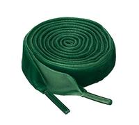 sourcing map Lacets plats en velours de 1,5 cm de large pour chaussures de sport, bottes, Vert, 200cm/79"