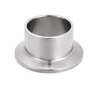 sourcing map L'acier inoxydable 304 ajustant la longue virole de bride de soudure s'adapte à la triple bride 28x20mm