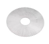 sourcing map Lame de Scie Circulaire 63mm (2-1/2") Diamètre 0.5mm Épais 72 Dent, 6542 Haute Vitesse Acier (HSS) Fraise avec 16mm Arbre pour Bois PVC Aluminium Coupage