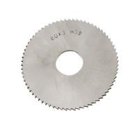 sourcing map Lame de Scie Circulaire à refendre pour fraise HSS 80 mm OD 3 mm d'épaisseur 72 dents