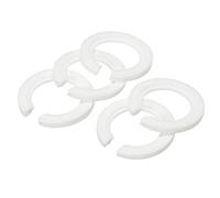 sourcing map Lampe Ombre Réductrice Bague E27 à E14 Support Adaptateur Anneau Convertisseur Réducteur Raccord pour Appareils éclairage Blanc Paquet de 5