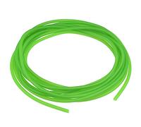 sourcing map Latex Tubes 2mm ID 5mm Diamètre Externe 5m Élastique Caoutchouc Tuyau Fluorescent Vert