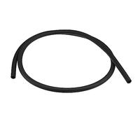 sourcing map Latex Tubes 6mm ID 10mm Diamètre Externe 1m Élastique Caoutchouc Tuyau Noir