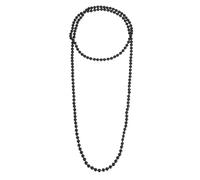 sourcing map Long collier de perles, fausses perles pour femme, style garçonne vintage années 1920, collier de perles longues superposées, 59, Verre, Pas de gemme