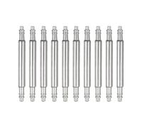 sourcing map Lot de 10 barrettes à ressort à dégagement rapide 14 mm de largeur 1,8 mm de diamètre pour bracelet de montre