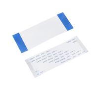 sourcing map Lot de 10 câbles plats flexibles, 50 broches, pas de 0,5 mm, 60 mm FPC FFC, câble ruban flexible pour TV LCD, lecteur DVD, ordinateur portable (type A)